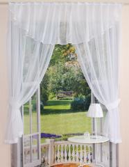 Комплект штор Майя белый